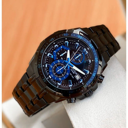 Casio Edifice Standard Chronograph Full Black Men's Quartz watch