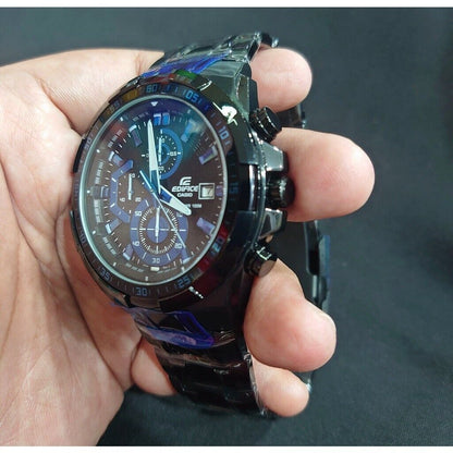Casio Edifice Standard Chronograph Full Black Men's Quartz watch